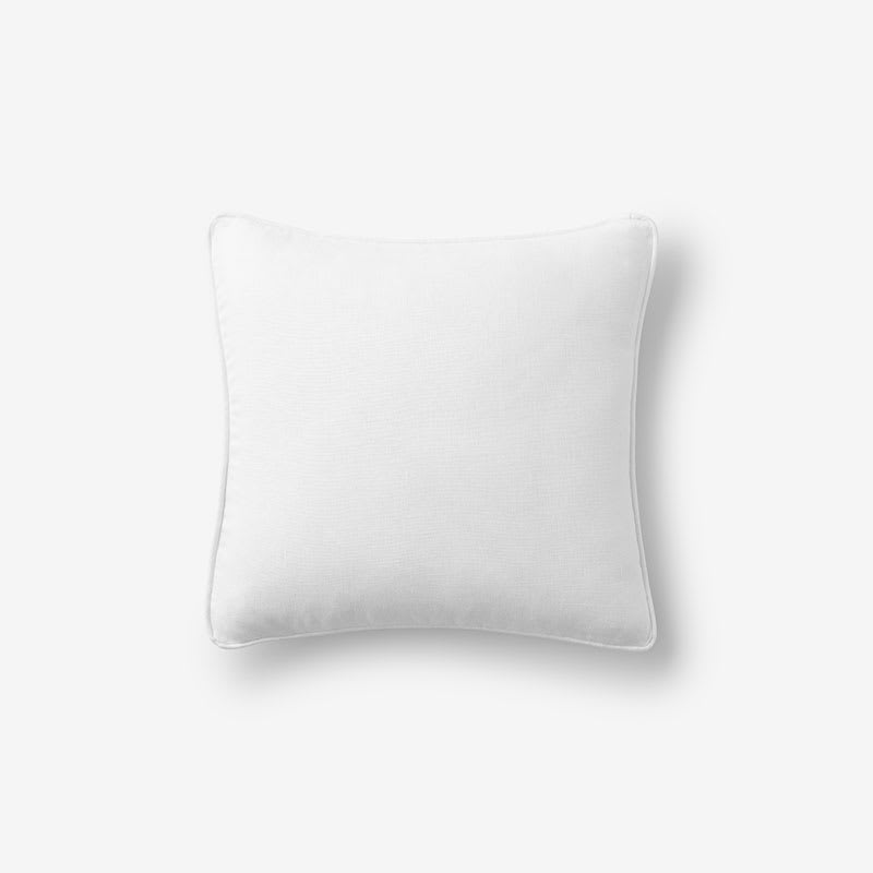 One Cream Belgian Linen Zippered Pillow cover / 12x18 Pillow cover