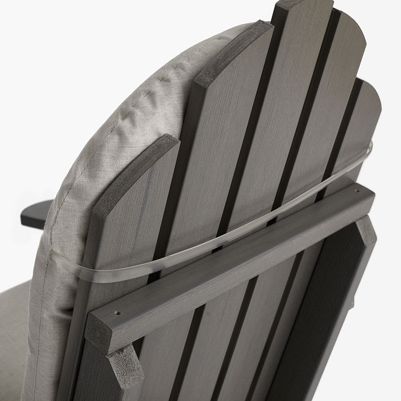 Adirondack Chair Cushion - Gray, Size 49 in. x 20.5 in. x 2 in., Sunbrella | The Company Store