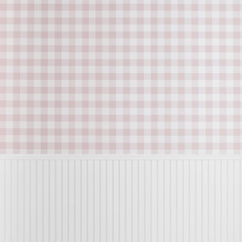 Gingham Check Nursery Wallpaper | The Company Store