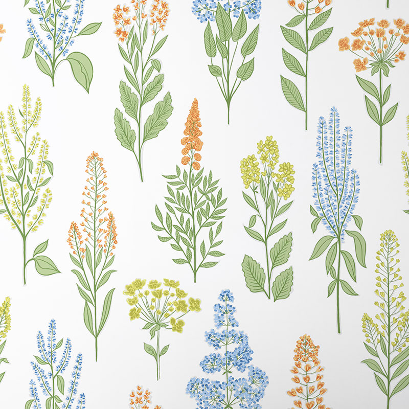 Ditsy Floral Wallpaper - Sage