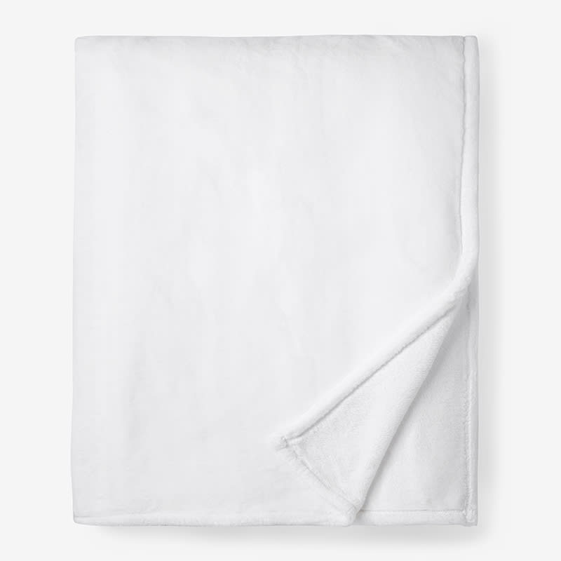 Blanket - White, Size Twin, Fleece | The Company Store