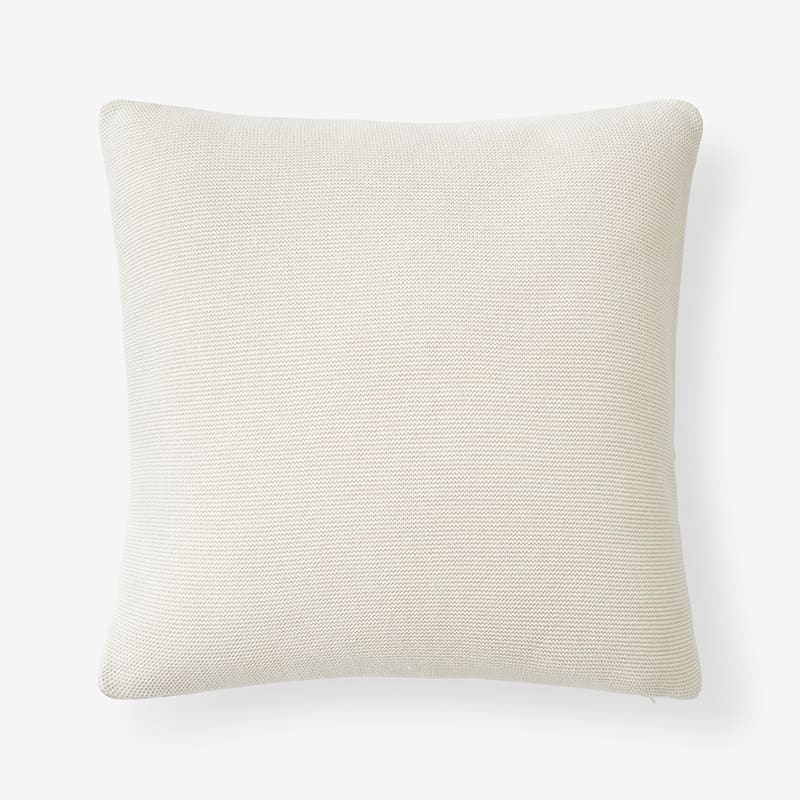 Custom Logo Pillow Cover - Linen and Ivory