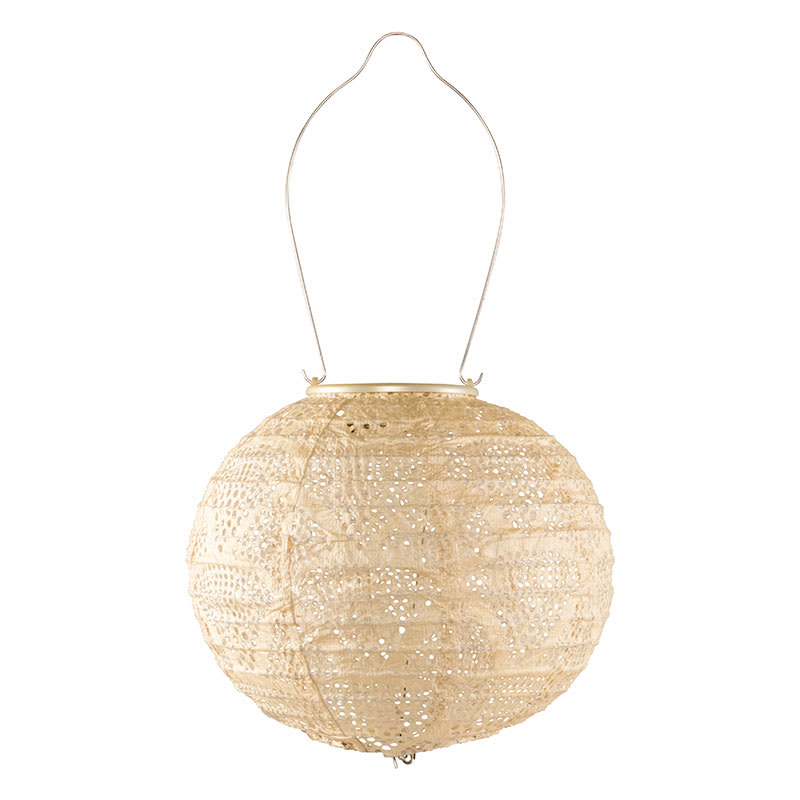Soji Stella Globe Solar Outdoor Lantern The Company Store