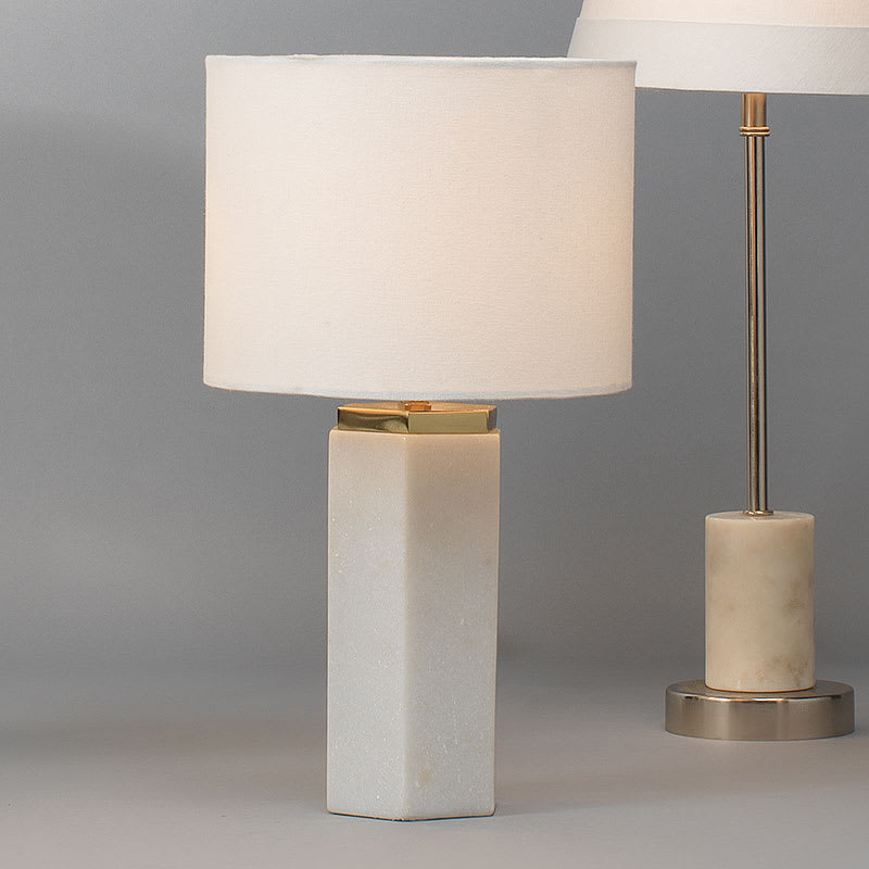 Marble column table lamp hot sale