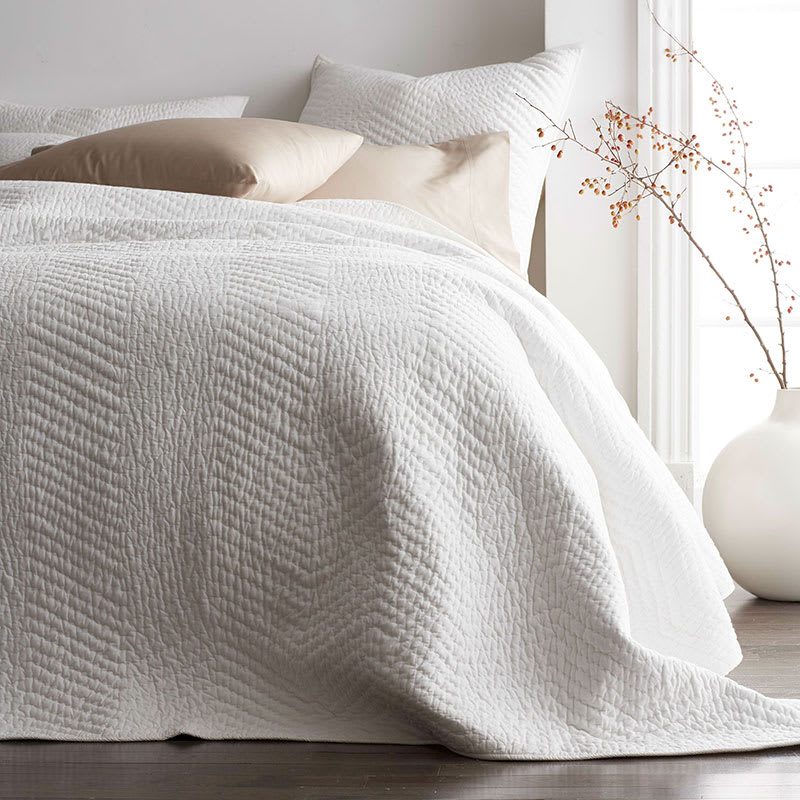Best Summer Bedding: The Company Cotton Voile Quilt