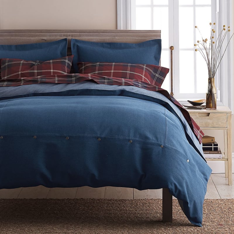 Denim duvet cover deals