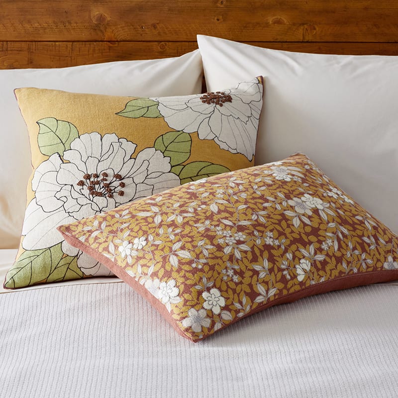 Pillow covers for bed pillows on sale