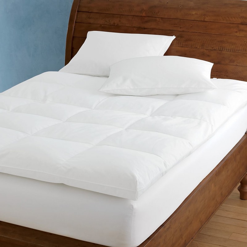 Ultimate Down Baffled Square Featherbed The Company Store