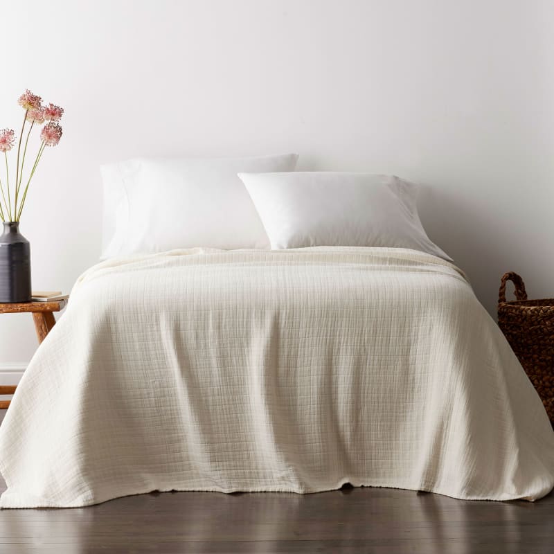 Lightweight Gossamer Cotton Blanket | The Company Store Lightweight Gossamer Cotton Blanket | The Company Store