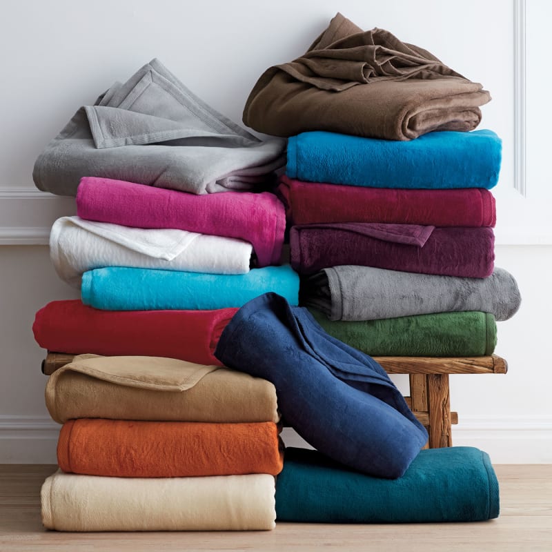 Company store cotton blanket clearance