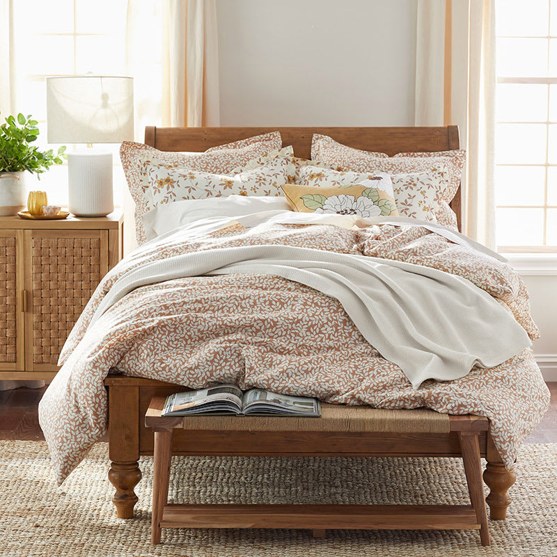 Textured Cotton Weave Blanket | The Company Store Textured Cotton Weave Blanket | The Company Store