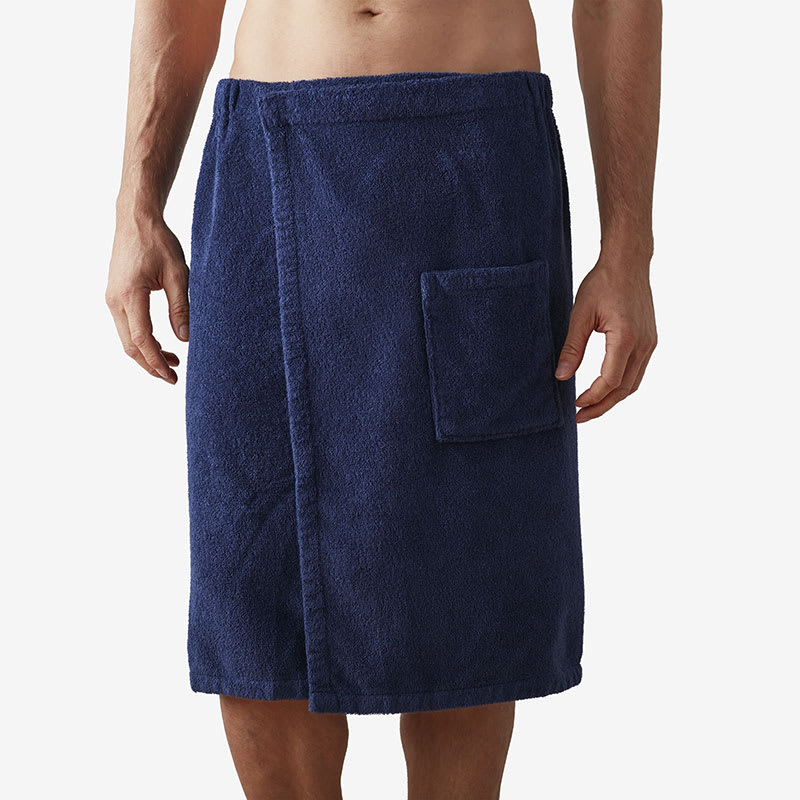 Company Cotton™ Men's Shower Wrap Towel | The Company Store