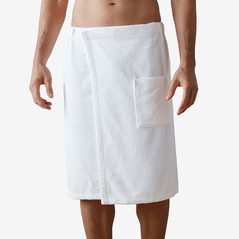 Mens spa wrap hot sale