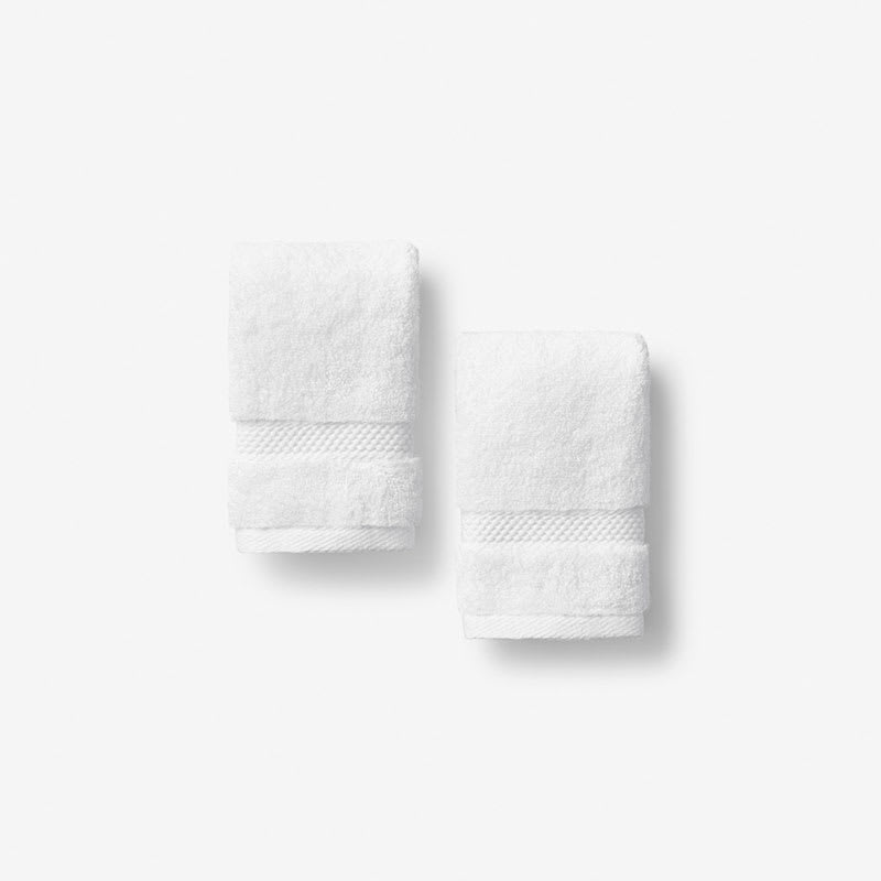 Supima Cotton Bath Towel White - Two Towels