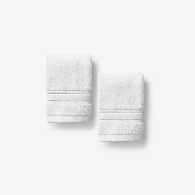 Turkish Cotton Bath Towel Set - White | The Company Store