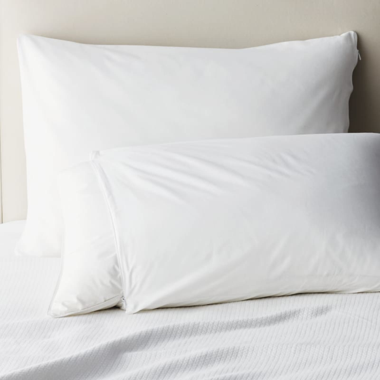 ORGANIC COTTON Filled Pillow Inserts with Organic Cotton Covers