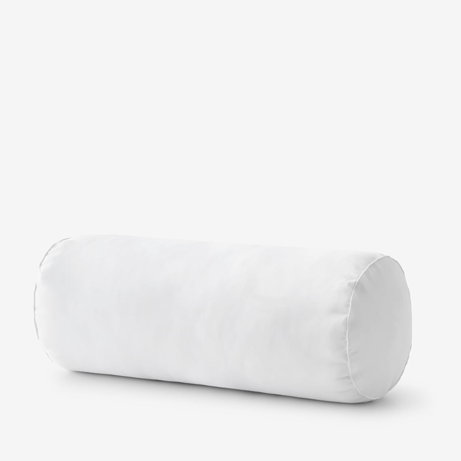 Down Alternative Bolster Pillow Insert - White, Size Bolster, 8 in. x 20 in., Cotton | The Company Store