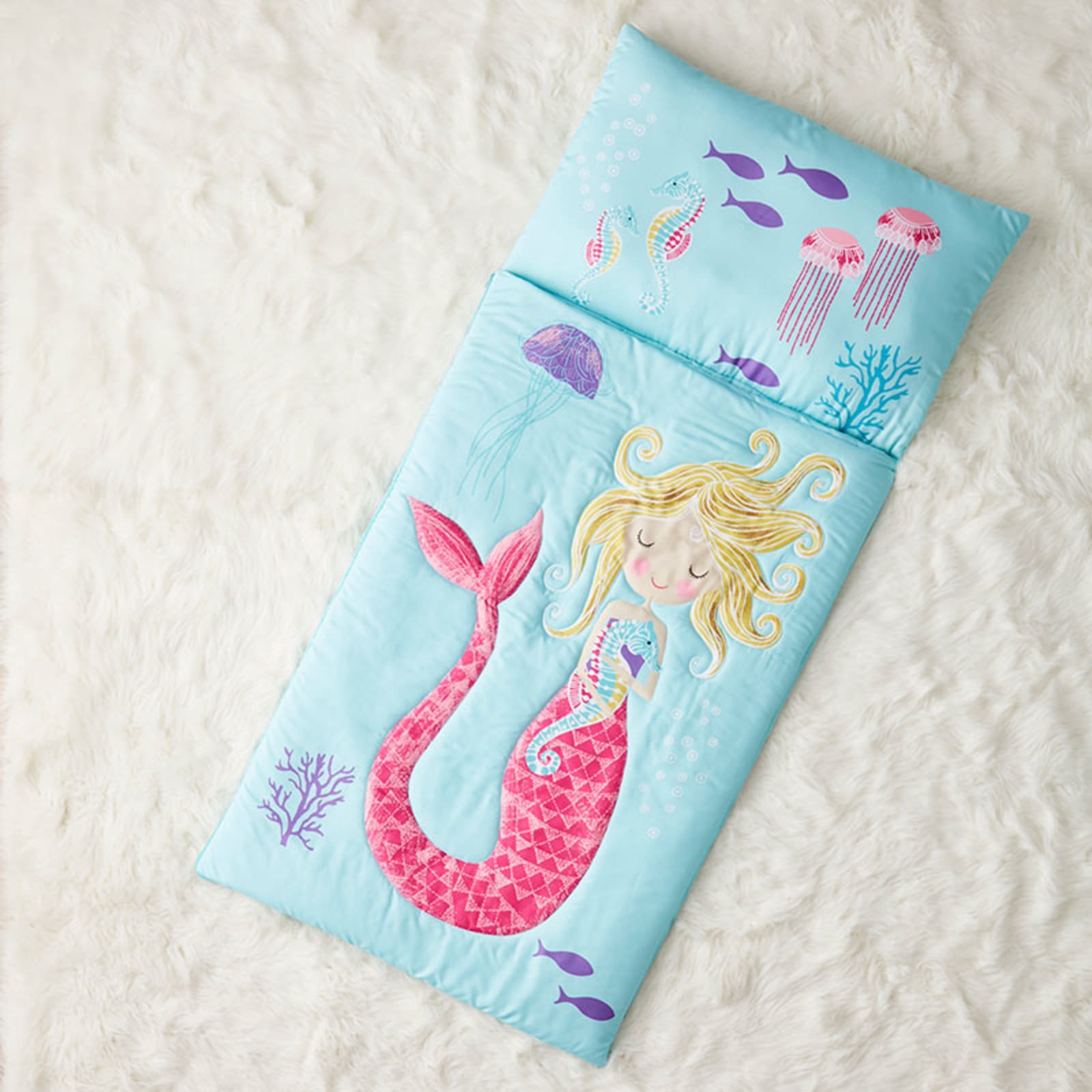 The Cutest Mermaid Sports Towel