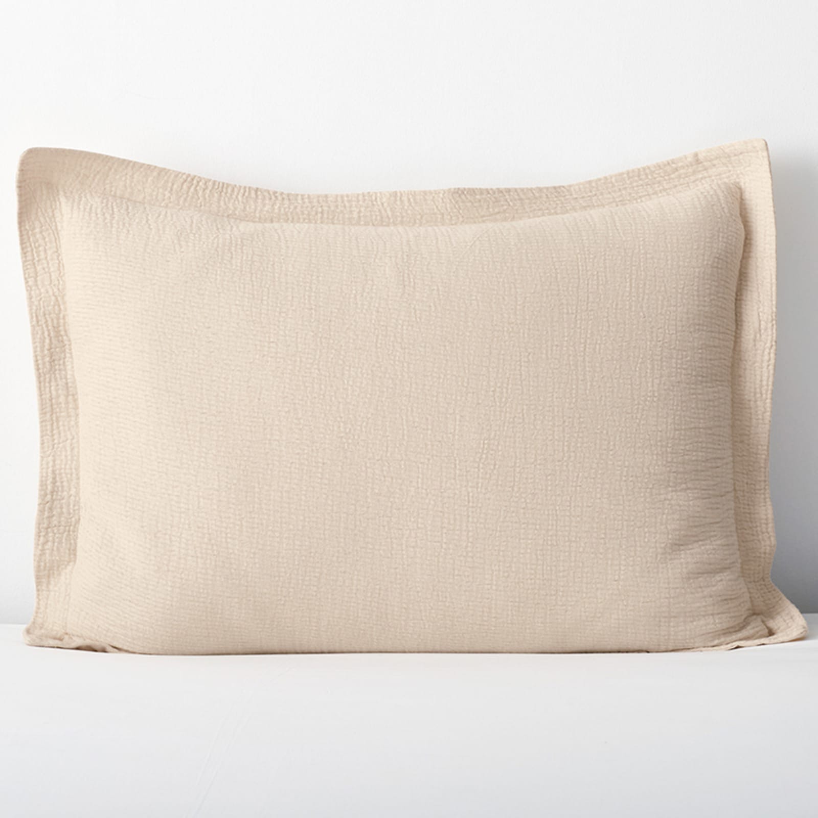 Cream - OEKO-TEX Certified Organic Cotton Throw Pillows