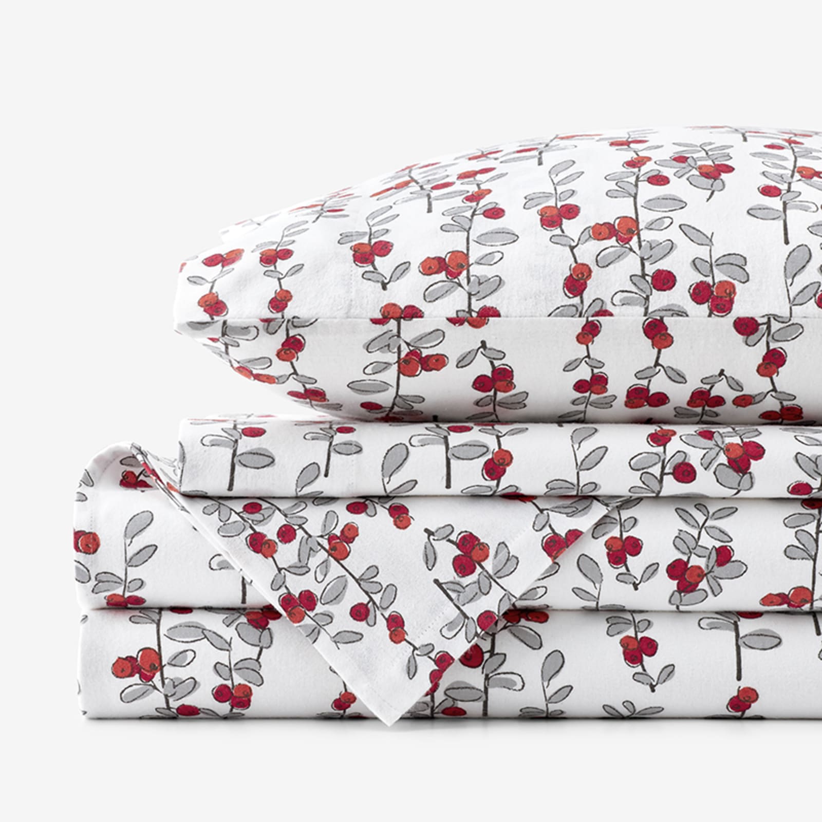 UGG Cotton Brushed Flannel Cozy Fall/Winter Fabric Gracen KING Sheet