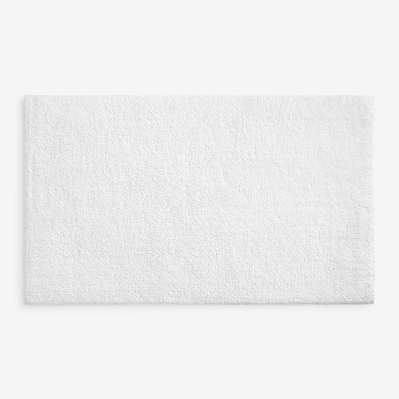 The Company Store Legends White 72 in. x 30 in. Cotton Bath Rug  VK75-30X72-WHITE - The Home Depot