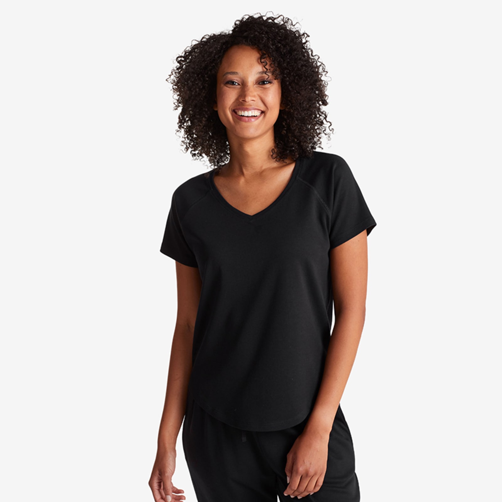 新色追加 PIMA COTTON SILK VNECK KNIT aob.adv.br