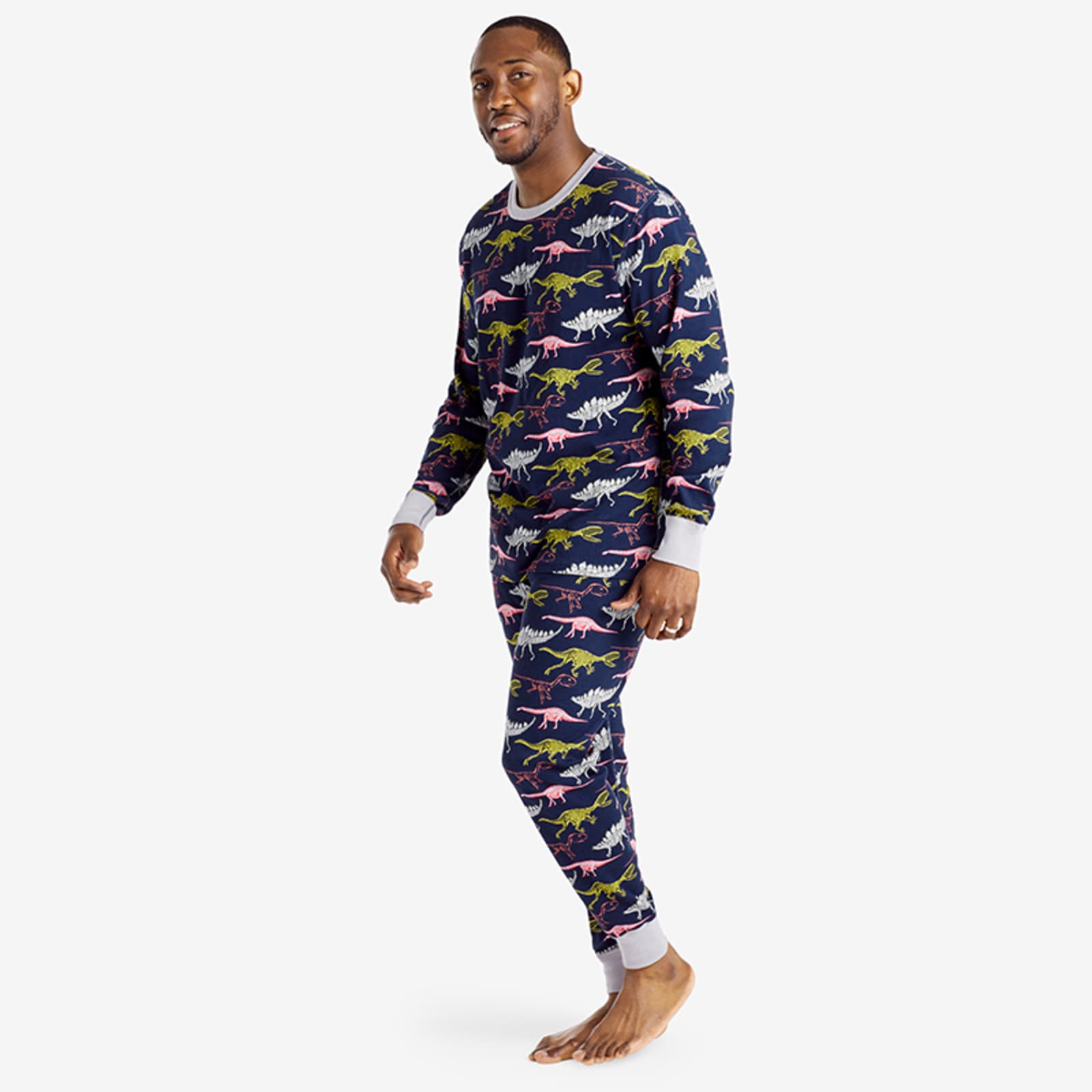 Inwoner ethiek schuld Organic Men's Snug-Fit Print Pajamas Set | The Company Store