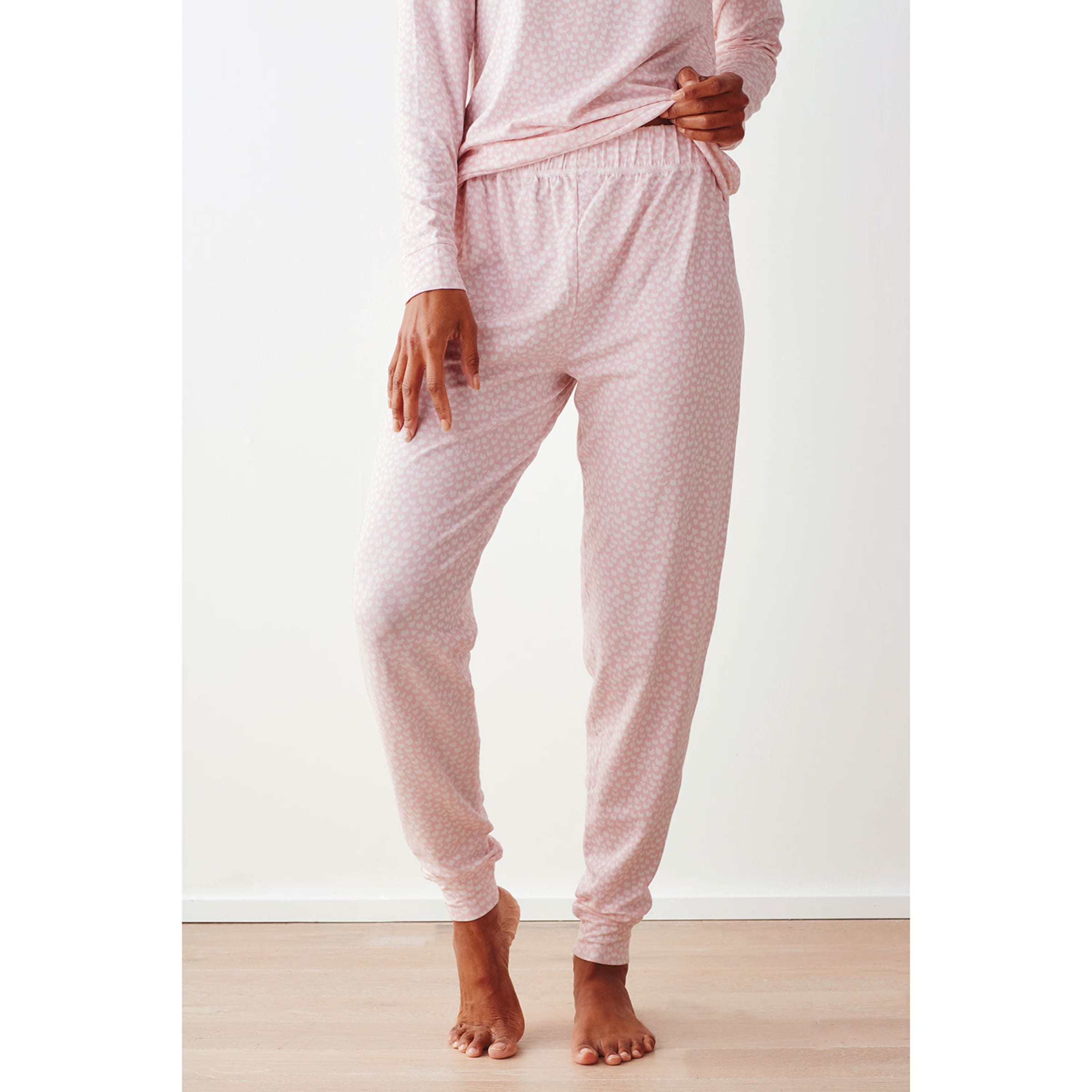 Soft jogger pajama set clearance