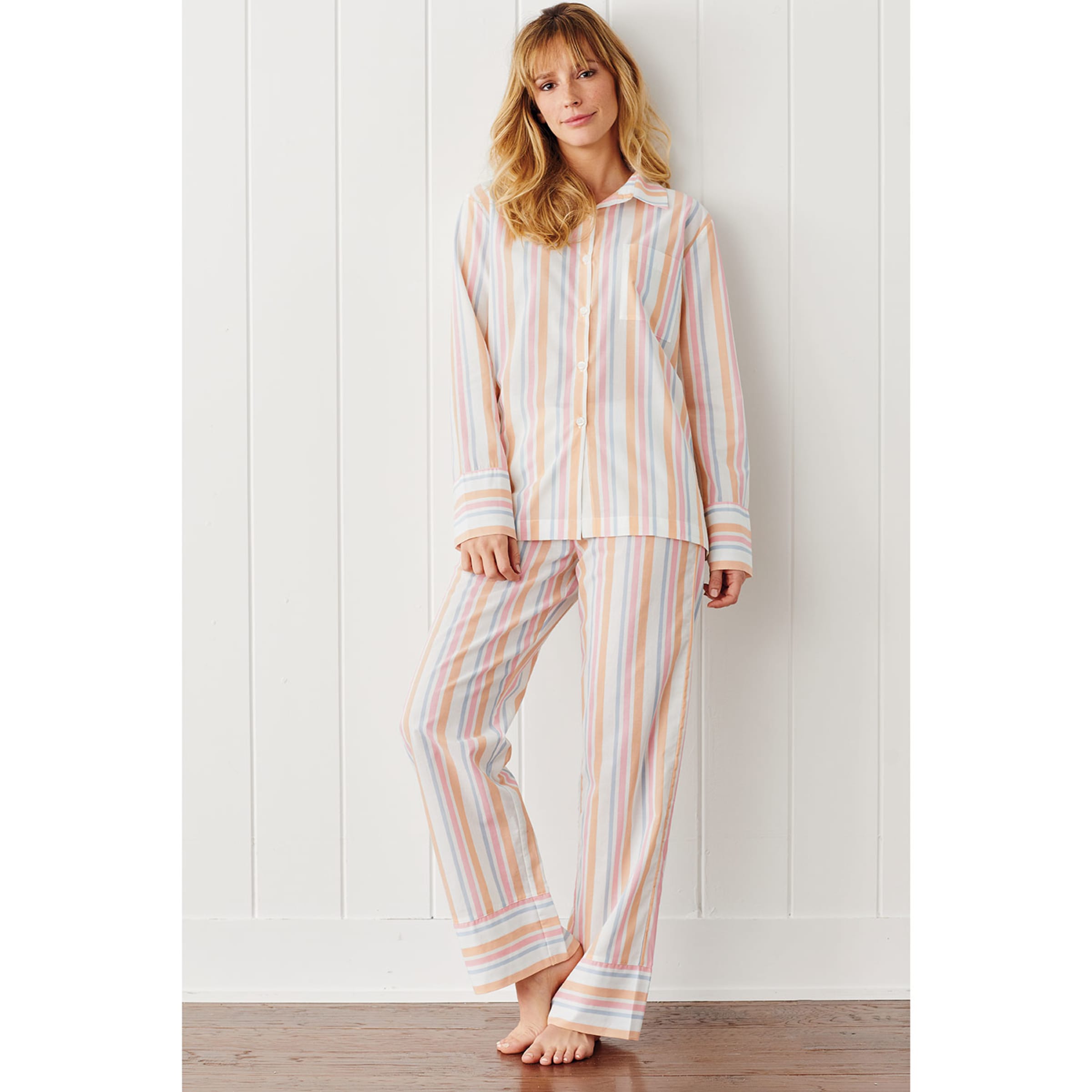 Cotton pj set womens
