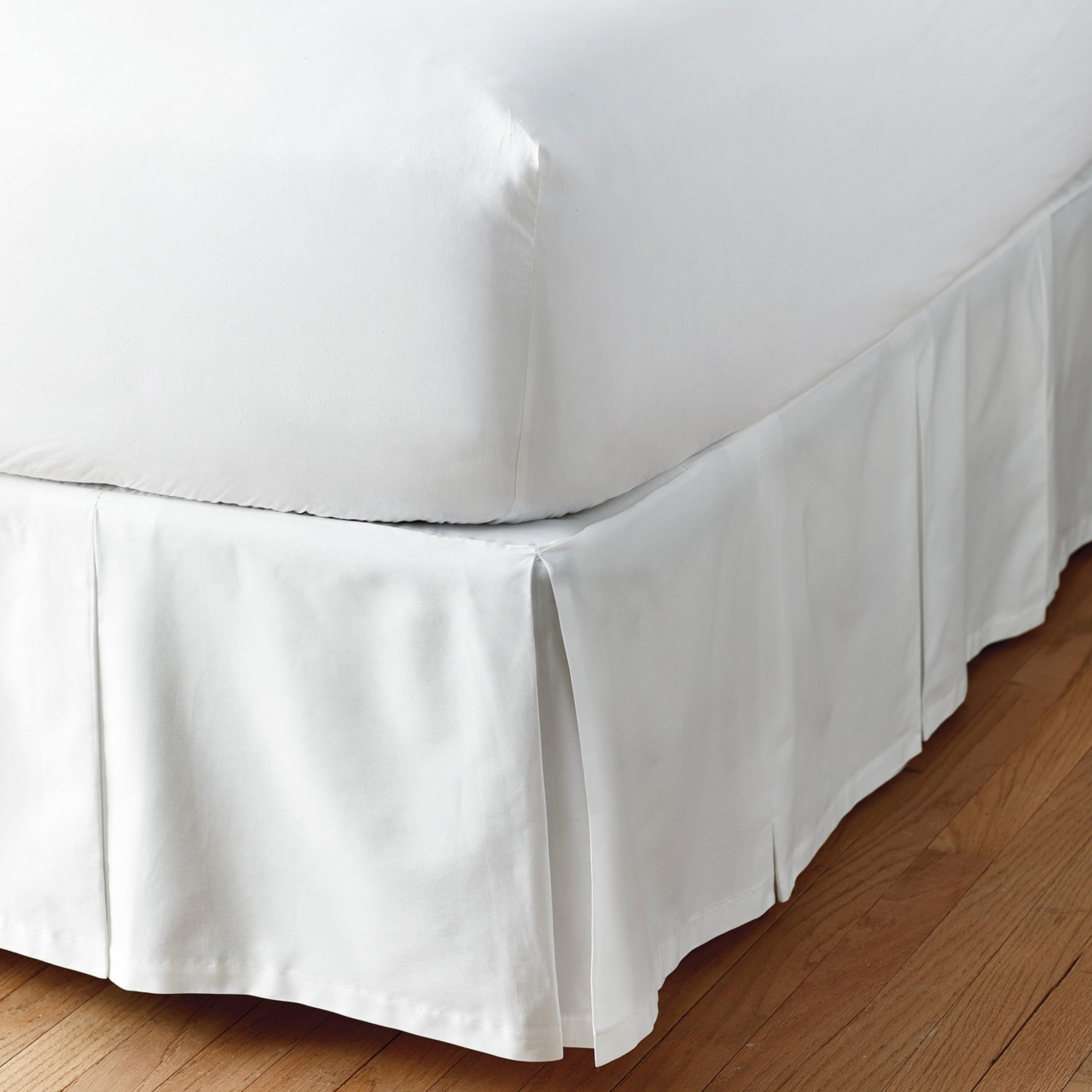 Simple Tuck Box Pleat Bed Skirt The Company Store