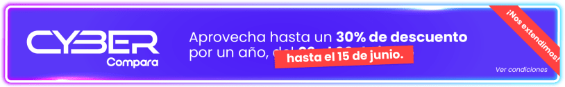 Cyber Compara Junio 2025 - Hasta 30% Descuento anual en Seguro Automotriz contratando con ciertas compañías