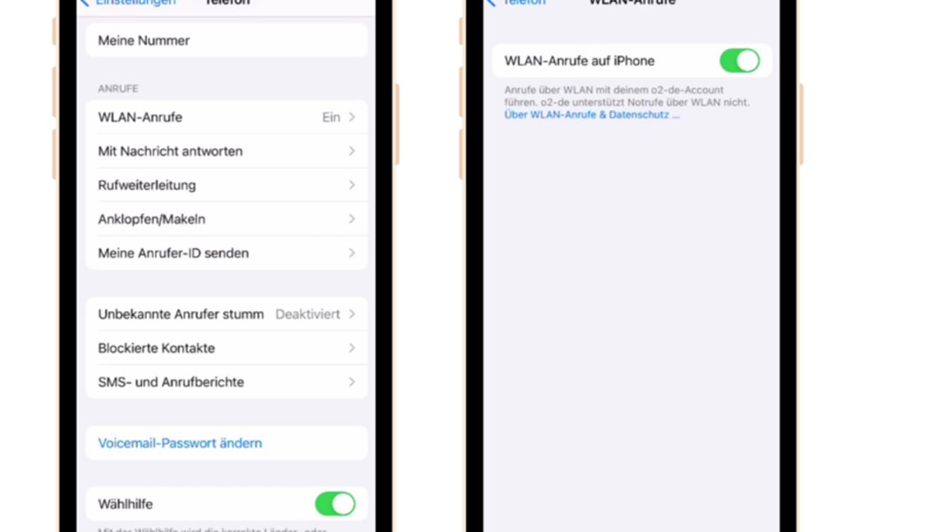 Potete attivare e disattivare la funzione di chiamata WiFi del vostro iPhone in pochi secondi.