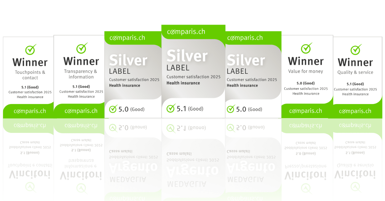 Presentation of the various Comparis Labels