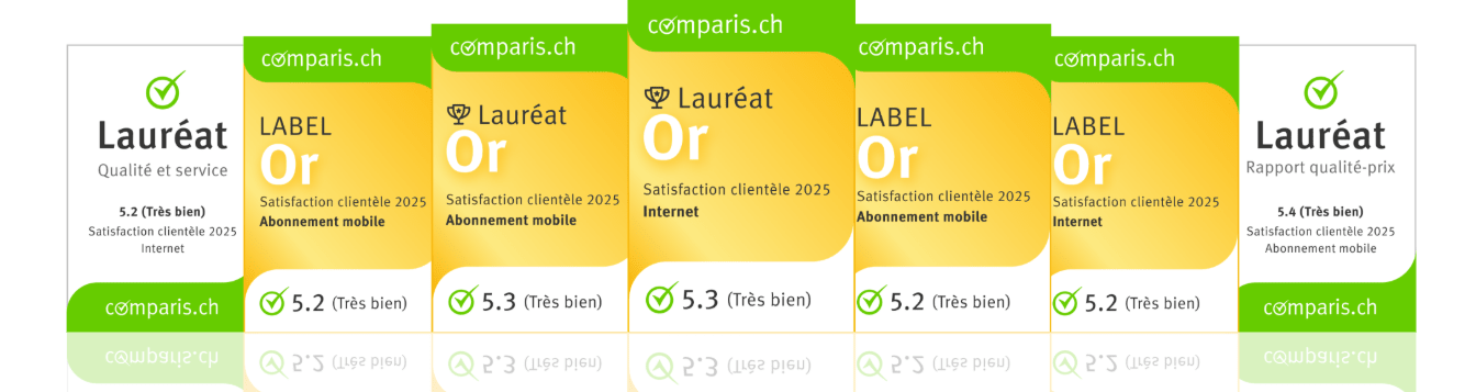 Présentation des différents labels Comparis