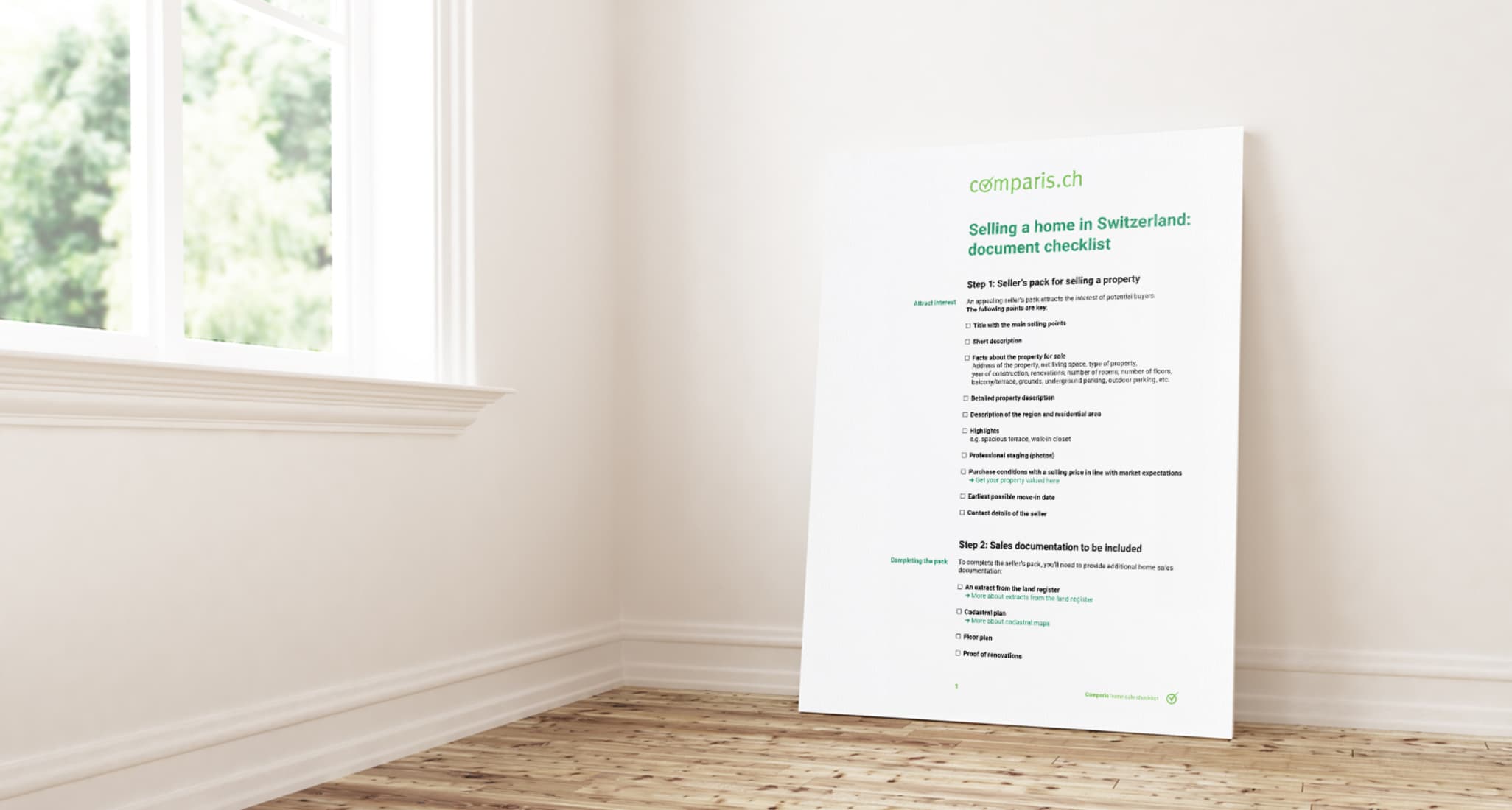 Here is a list of the documents you will need when selling your home.