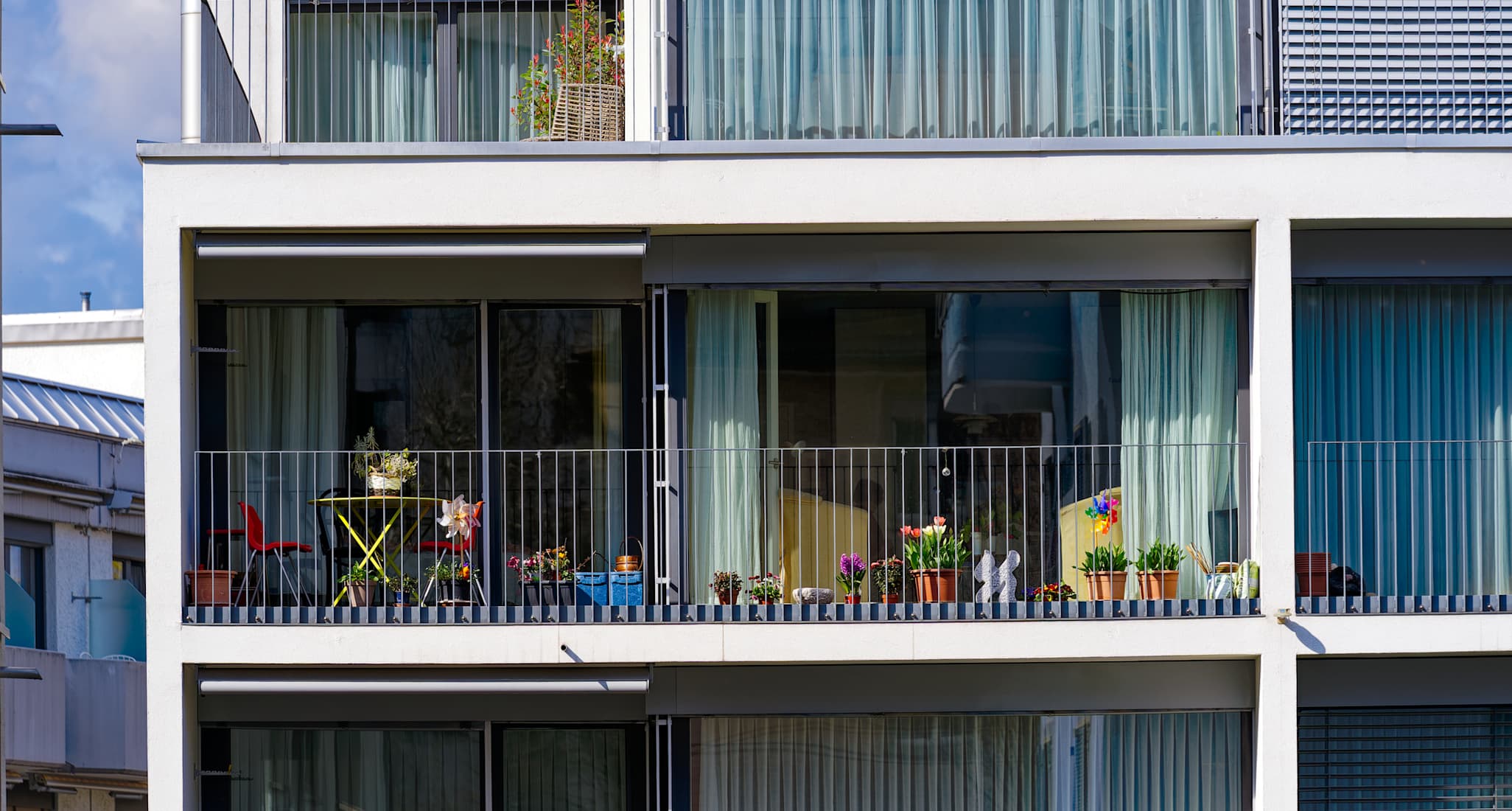 Moderne Wohnung in der Schweiz