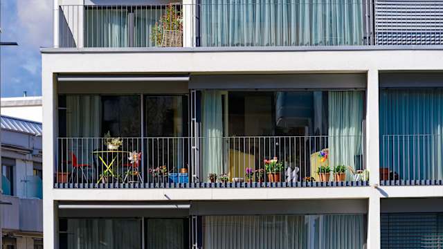 Moderne Wohnung in der Schweiz