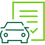 Icon for car leases and loans