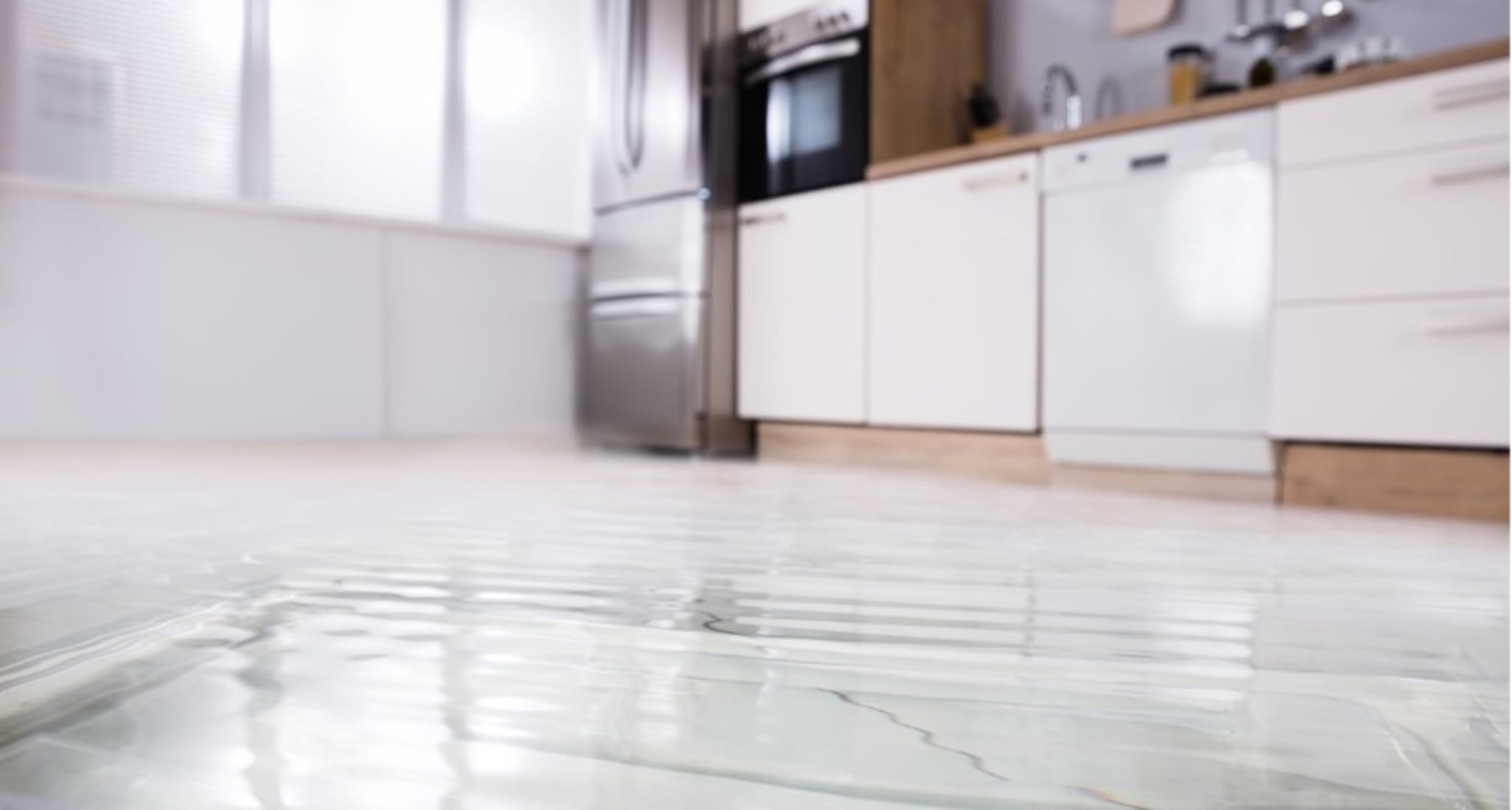 Summer storms leave their mark – such as a flooded apartment.