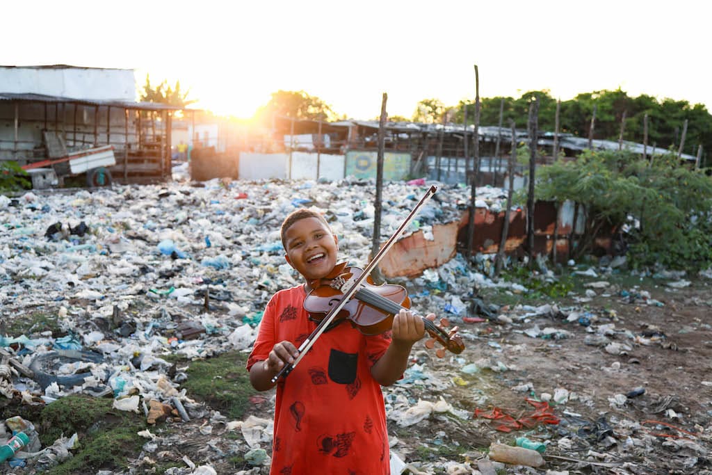 A powerful image Sara took that captures the hope and dignity in José Ricardo’s story.