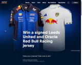 Preview Signed Leeds United And Oracle Red Bull Racing Jersey