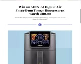 Preview Tower Housewares Airx Ai Digital Air Fryer
