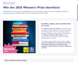 Preview The 2026 Women's Prize Shortlists