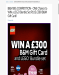 Preview £300 B&M Gift Card and Lego Bundle Competition