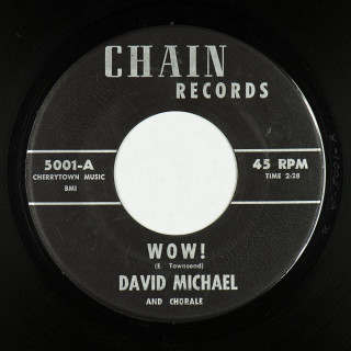 A-side —Chain (2) (USA) 7" 5001 (1962) David Michael And Chorale Wow! // And Then Came Love
