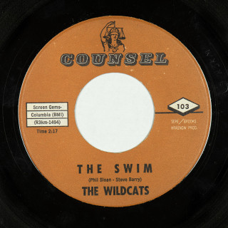 Rock Inst 45: Counsel (USA) 7" 103 (1964) The Wildcats (4) The Swim // Up Stream (i)