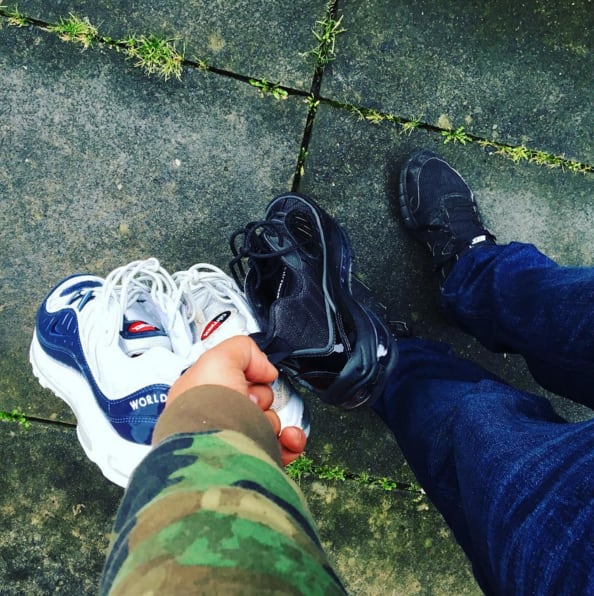 supreme x nike air max 98 blue supreme x nike air max 98 blue