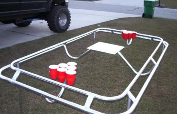 The Coolest Beer Pong Tables Complex Aluminum Table