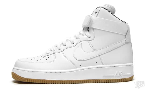 nike air force 1 high black white gum nike air force 1 high black white gum