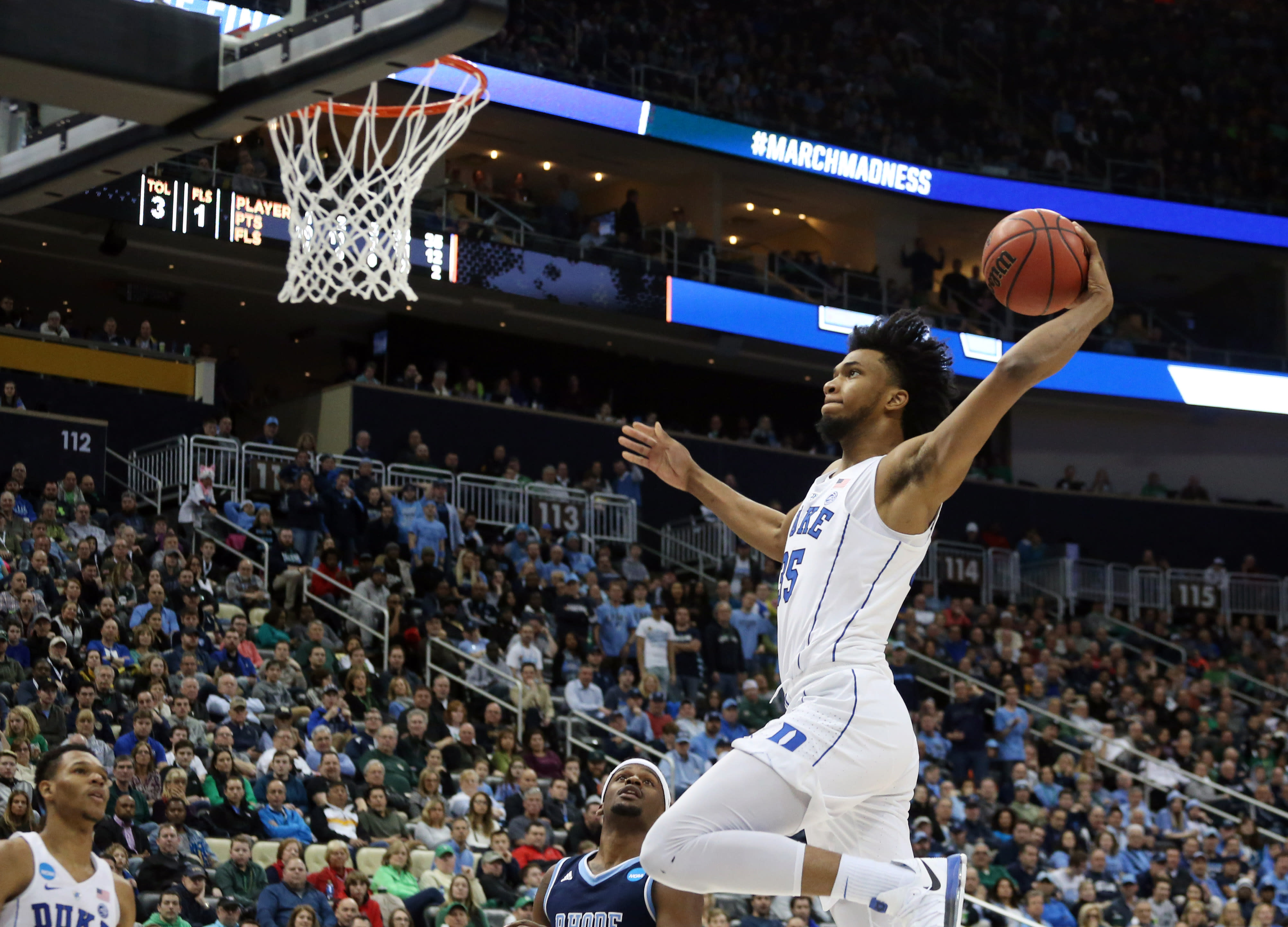 Marvin Bagley Dunk NCAA Tournament 2018